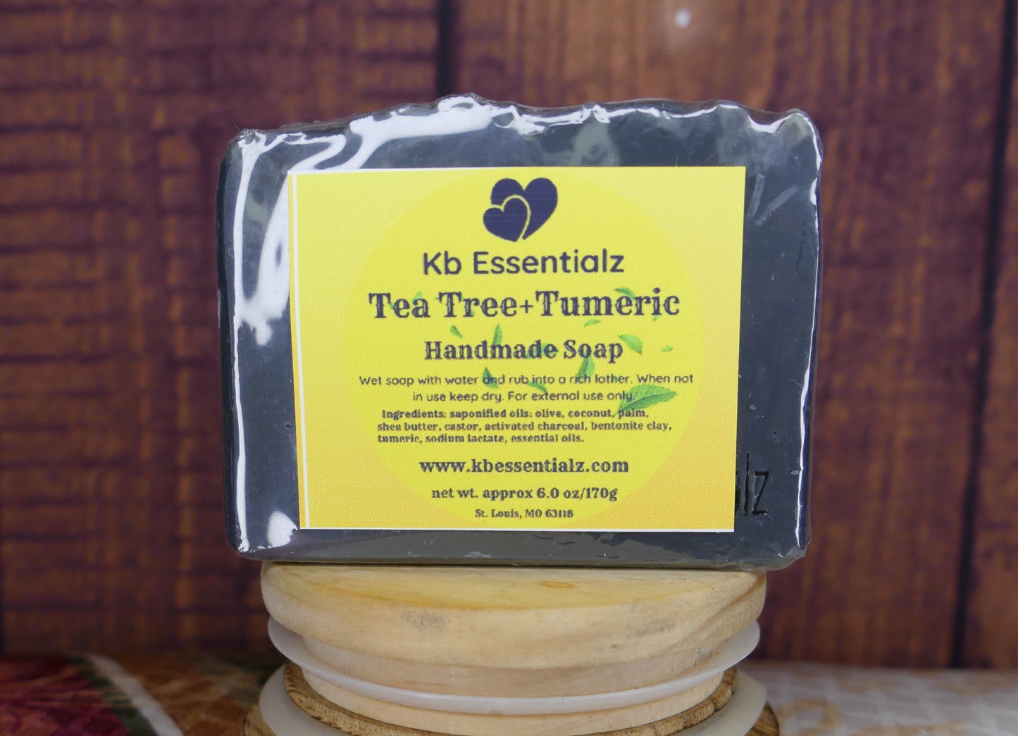 Tea Tree & Tumeric Charcoal Bar